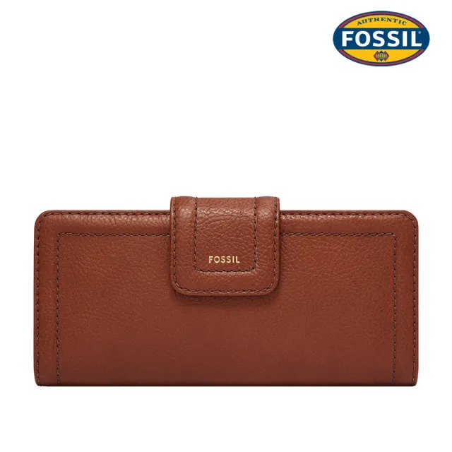 【FOSSIL】Madison 多層扣式經典女長夾 (多色可選)