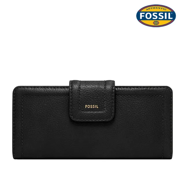 【FOSSIL】Madison 多層扣式經典女長夾 (多色可選)
