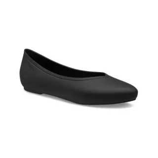 【Crocs官方直營】女鞋 布魯克林尖頭平底鞋(210169-001)