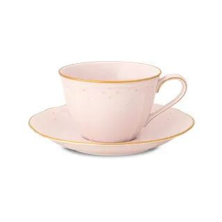 【NORITAKE】新芽-咖啡單客杯_玫瑰粉(可微波 精緻禮盒)