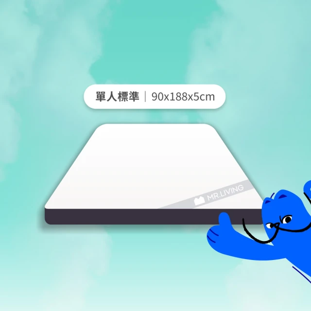 記憶薄床墊