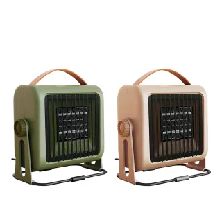 【Kolin 歌林】歌林PTC陶瓷電暖器_沙棕KFH-MN050R/軍綠KFH-MN050G(暖風機/暖氣機/電暖爐)