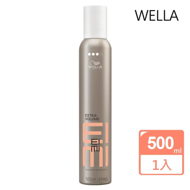 【WELLA 威娜】Extra Volume 彈力慕絲plus 500ml(公司貨)