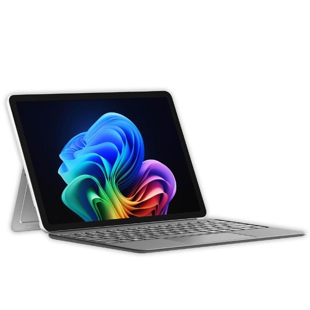 【Microsoft 微軟】鍵盤蓋組★Surface Pro 12吋 輕薄觸控筆電-白金(Snapdragon X Plus/16G/512G/W11)