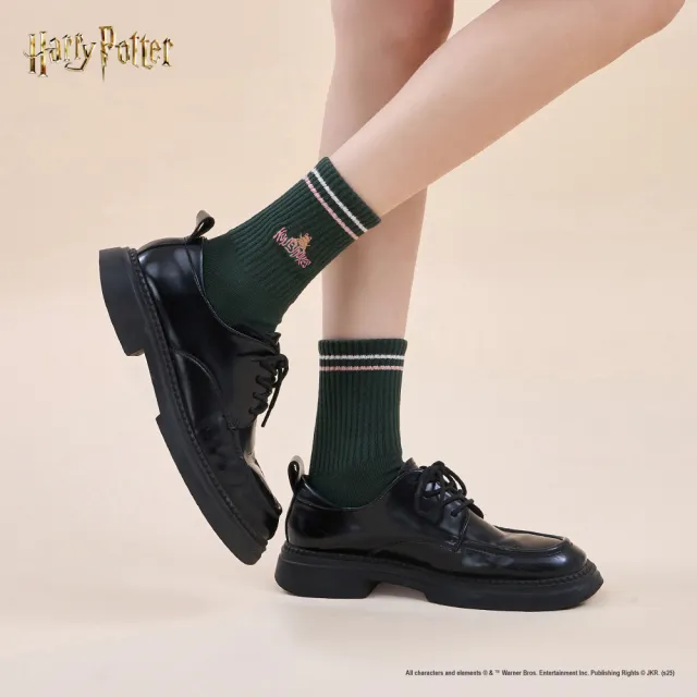 【FOOTER】哈利波特  蜂蜜公爵襪(HP15-深綠)