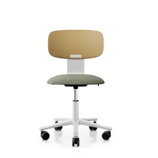 【FLOKK】HAG TION 麥穗黃 人體工學椅 布面 辦公椅 工作椅 職人椅