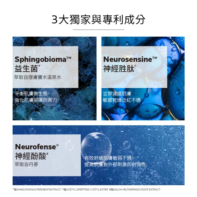 【理膚寶水】多容安超極效舒緩修護精華乳 清爽型 40ml(3入組/安心霜/乳液)