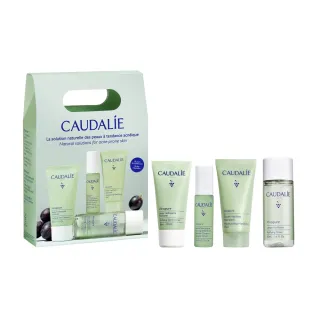 【CAUDALIE 歐緹麗】葡萄籽毛孔淨化入門組(聖誕禮盒/交換禮物/抗痘/淨化)