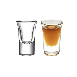 【OKAY!】Shot杯 6入 一口杯 烈酒杯 調酒杯 子彈杯 白酒杯 分酒杯 雞尾酒杯 851-SHOT15(燒酒杯 試飲杯)