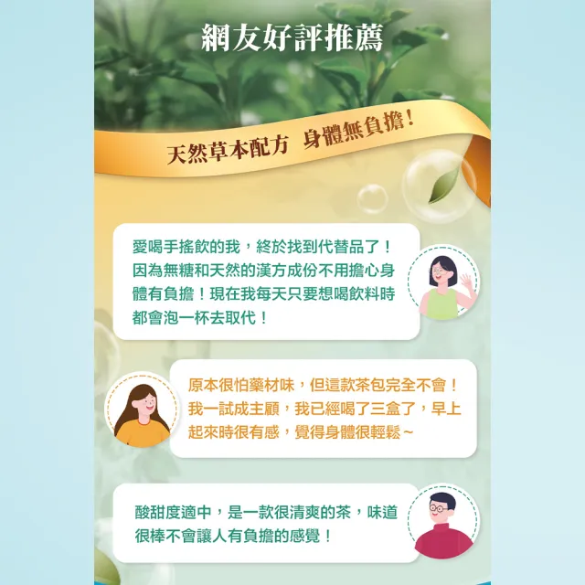 【狀元堂】八孅茶x2盒(7包/盒/營養師推薦/窈窕茶/八大黃金調理配方:三天有感/專利酵素幫助消化/保健禮盒)