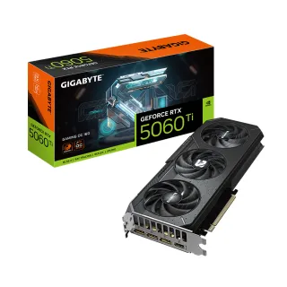 【GIGABYTE 技嘉】RTX5060Ti GAMING OC 16G 顯示卡