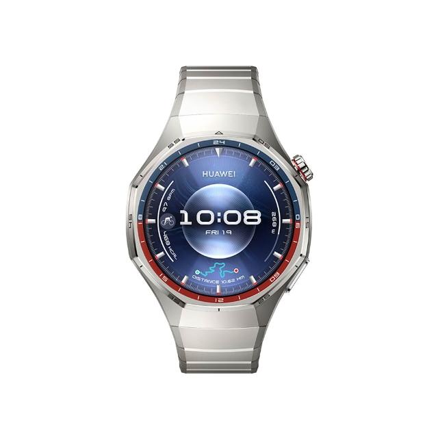 【HUAWEI 華為】WATCH GT6 Pro GPS 46mm 健康運動智慧手錶(鈦空銀)