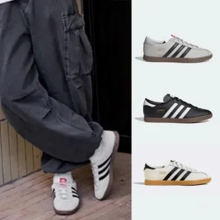 【adidas 愛迪達】STADT 復古休閒鞋 運動鞋 足球鞋 男鞋/女鞋 多款任選(JR6342/JR9564/JS4606)
