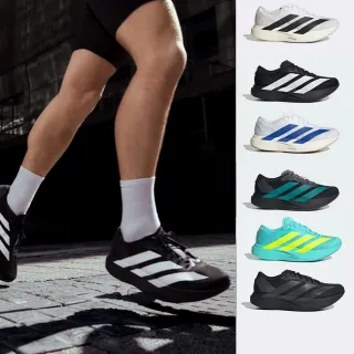 【adidas 愛迪達】ADIZERO EVO SL 跑鞋(JH6206/JP7149/JS4494/JS4506/KJ1363/JS4488)