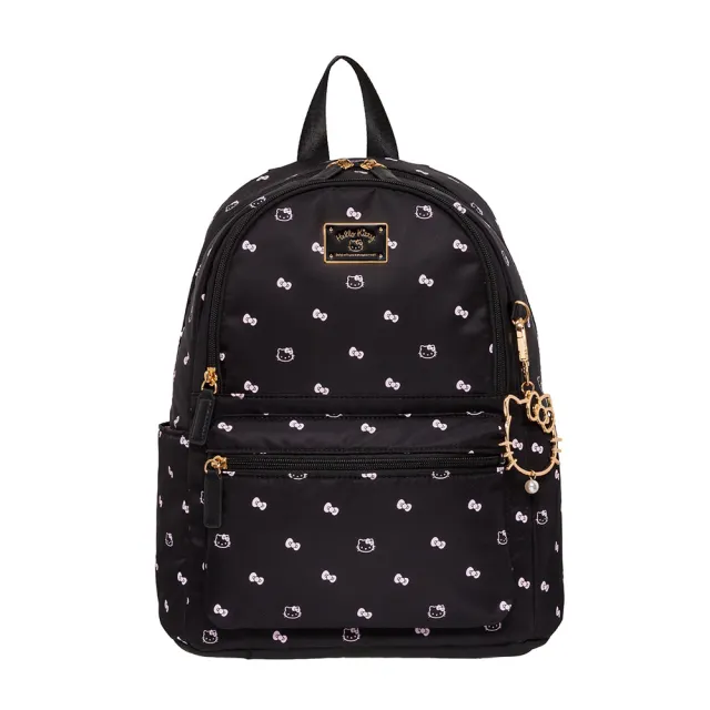 【HELLO KITTY】雙11 Hello Kitty優雅凱蒂-後背包-黑 KT03F01BK