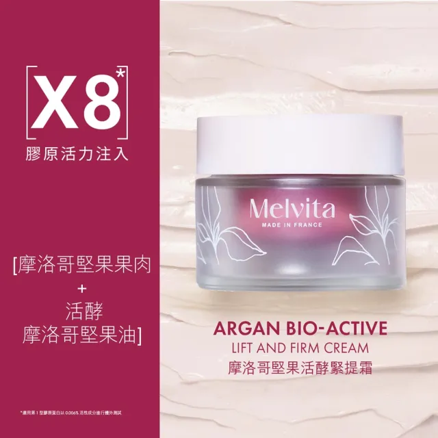 【Melvita 蜜葳特】摩洛哥堅果活酵緊提霜(50ml)