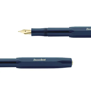 【KAWECO】CLASSIC SPORT系列 海軍藍 金尖 鋼筆(Navy)