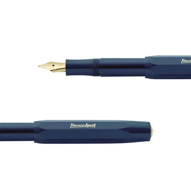 【KAWECO】CLASSIC SPORT系列 海軍藍 金尖 鋼筆(Navy)