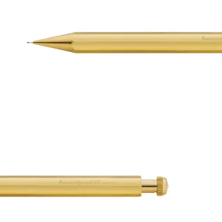 【KAWECO】SPECIAL系列 Brass 黃銅自動鉛筆 Mechanical Pencil 0.5 0.7 0.9 2.0mm