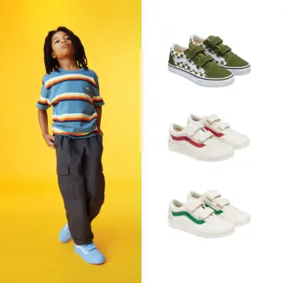 【VANS 官方旗艦】中童鞋 Old skool 滑板鞋 休閒鞋(多款任選)