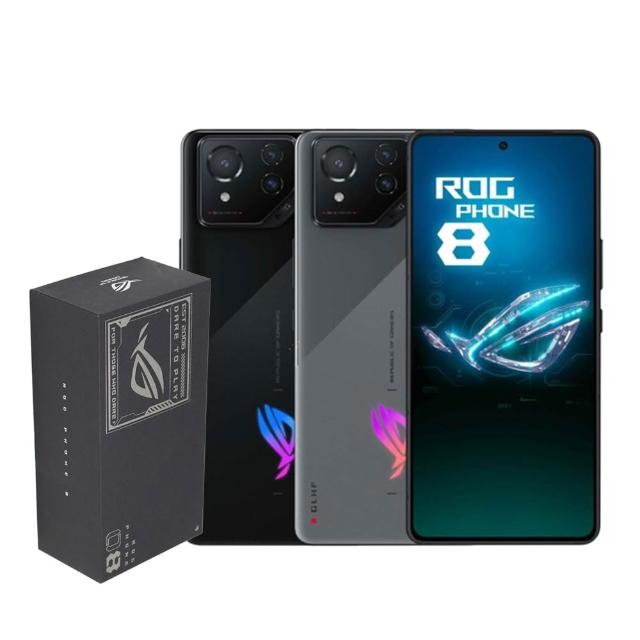 ASUS華碩 ROG Phone 8 遊戲手機 16GB/512GB 幻影黑/星河灰 6.7吋高通Snapdragon 8 Gen 3 5000萬畫素 5G LTE支援 NCC認證