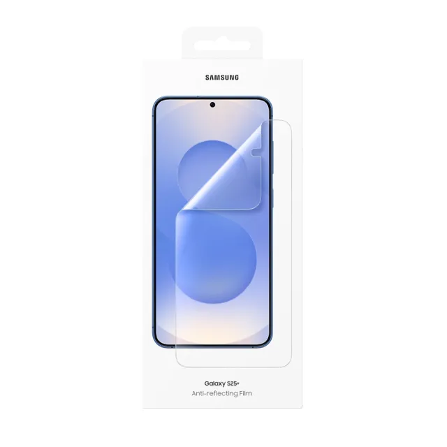 【Samsung 三星】Galaxy S25+ 原廠抗反光螢幕保護貼 -內附 2片保貼(EF-US936)