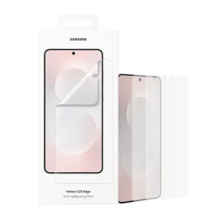 【Samsung 三星】Galaxy S25 Edge 原廠抗反光螢幕保護貼 -內附 2片保貼(EF-US937)