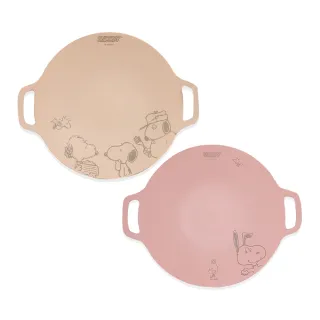 【COTD】SNOOPY聯名麥飯石烤盤/兩色(烤盤/露營/烤肉)