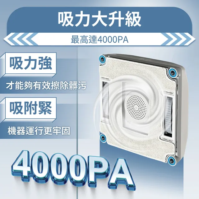 【RioBuds 瑞歐斯】i擦RS8 PRO 擦窗機器人 台灣新竹品牌 26年全新旗艦機(雙邊水泵三噴水 更快更穩更安靜)