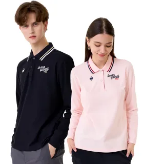 【LE COQ SPORTIF 公雞】吸濕排汗長袖POLO衫 男女款 5色 LWW21042_LWW22042