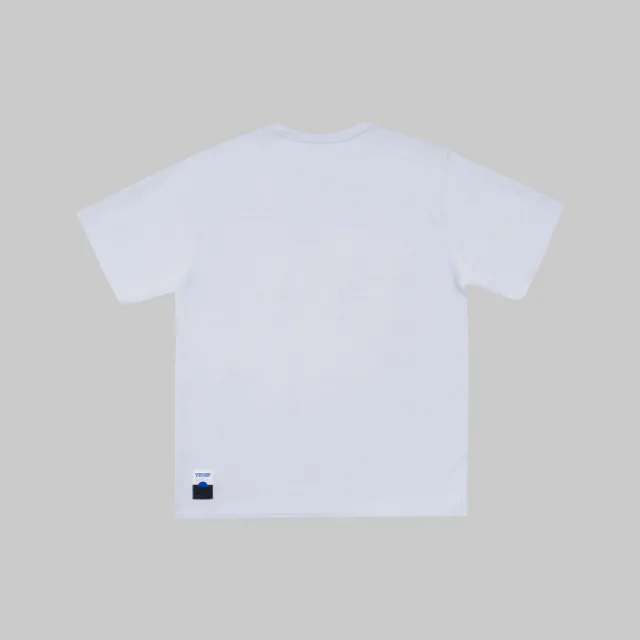 【HUTCH】Not A Cotton Tee 男 T恤 上衣 休閒短袖 灰白(TS003-23-GRY)