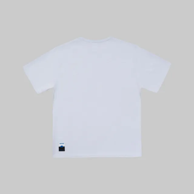【HUTCH】Not A Cotton Tee 男 T恤 上衣 休閒短袖 灰白(TS001-23-GRY)