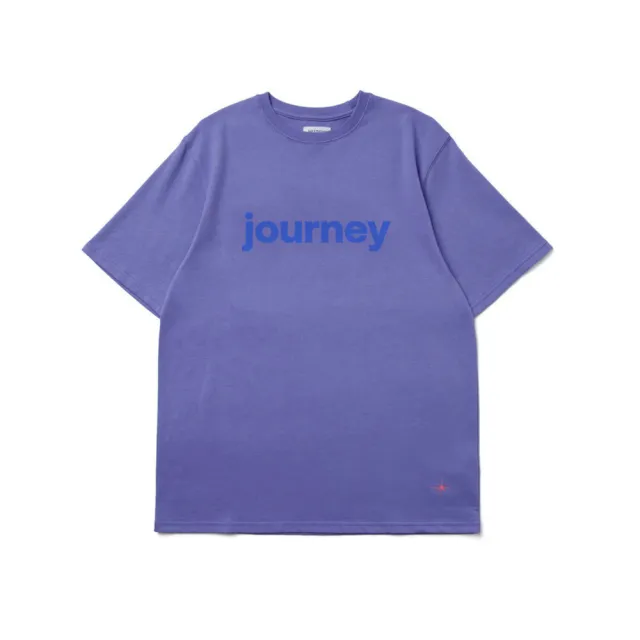 【HUTCH】Alpha Cotton Tee 男 T恤 上衣 休閒短袖 紫(TS005-23-PUR)