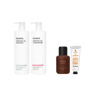 【RENATA 蕾娜塔】精油系列-洗髮精750ml(官方直營/溫柔芳香/各種髮質適用/敏弱肌/油性肌/受損髮/頭皮味)