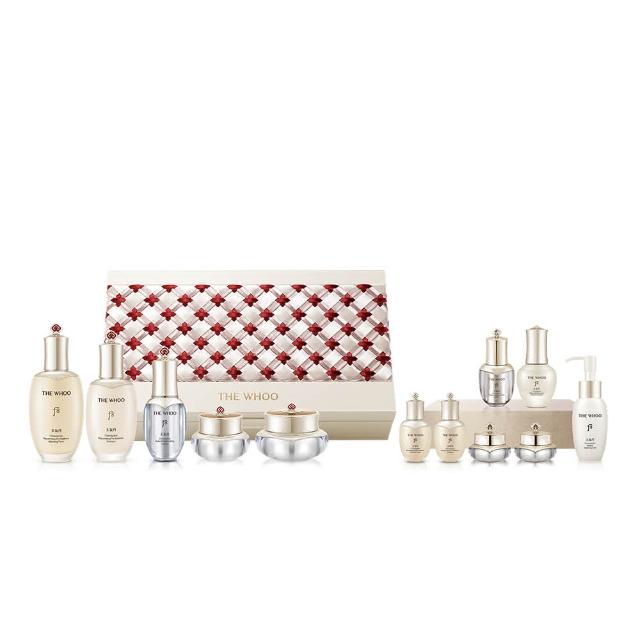 Whoo後 天氣丹 PRO 織緞御藏 是專櫃級保養組合,專為全膚質設計,具備強效保濕與提亮膚色功效,適合日常使用,讓肌膚煥發健康光采。 whoo后 天氣丹 PRO 織緞御藏