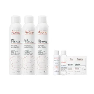 【Avene 雅漾官方直營】舒護活泉水300mlx3入(保濕化妝水/妝前噴霧)
