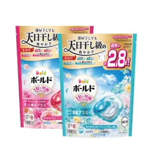 【Bold】日本四合一洗衣膠囊31顆袋裝x3入