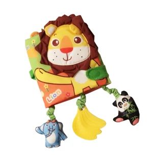 【JoyNa】床圍布書 震動 響紙 哈哈鏡多功能床繞(早教 啟蒙玩具)