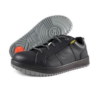 【PERFiT 護特】輕量 緩震 頭層軟韌牛皮 運動休閒款安全鞋(DL002 運動/休閒/輕量/牛皮安全鞋)