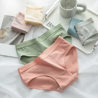 【Chic Chic 琪琪】10件組-多款任選-嬰兒棉抑菌無痕女內褲(純棉底襠 抑菌導濕 親膚舒適 顏色隨機)