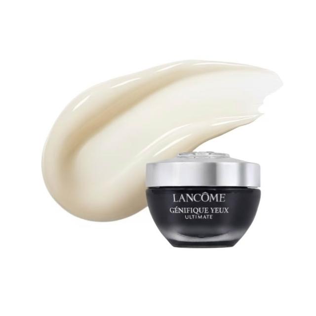LANCOME蘭蔻超極限肌因撫紋眼霜，20ml容量，專為成人設計，適用於臉部眼部，具備抗皺、保濕與撫紋功效。法國原裝產品，適合各種膚質，由平行輸入渠道供應，品質有保障。