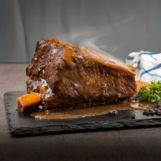 【海肉管家】正宗北美台塑牛小排(2包組_淨重520g/包)