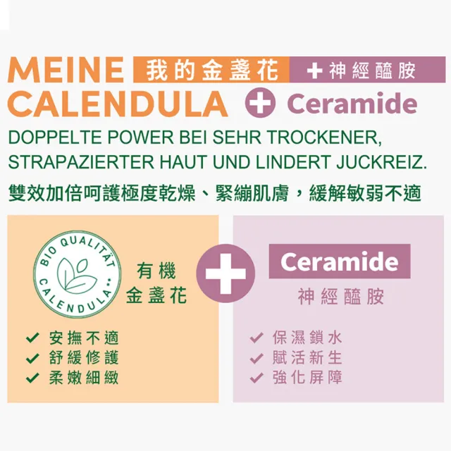 【德國alkmene】6入組我的金盞花身體乳霜200ml(總代理公司貨)
