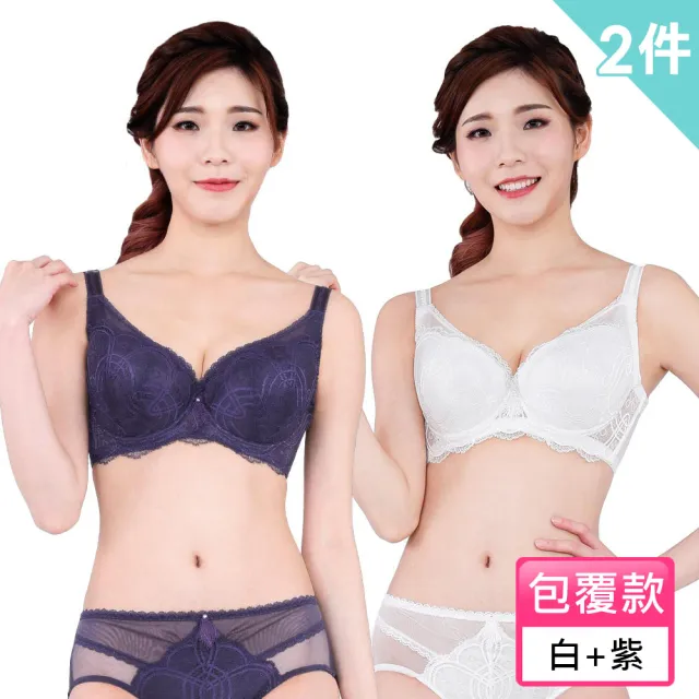 【Swear 思薇爾】買一送一2件組香緹女伶系列C-H罩蕾絲美型包覆大罩女內衣(多款任選)