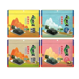 【元本山】三切海苔-麻油/湖鹽/橄欖油海鹽/梅子風味(任選口味)
