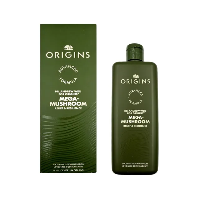 【ORIGINS 品木宣言】青春無敵靈芝光潤機能水 400ml(保濕/舒緩/國際航空版)