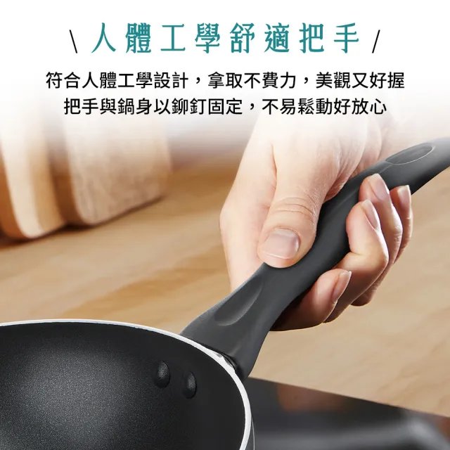 【Tefal 特福】爵士系列28CM不沾鍋炒鍋