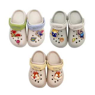 【迪士尼】台灣製造迪士尼卡通涼鞋(動物方城市 奇奇蒂蒂 中大童鞋)