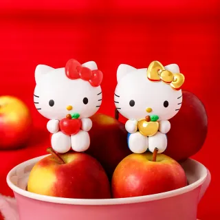 【YENDAR 研達】Hello Kitty平平安安 [盲抽](☆ 紅蘋果 金蘋果☆)