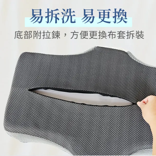 【LooCa】健康鍺+石墨烯超導帝王枕頭套 枕套1入(帝王枕專用)